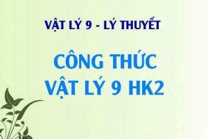 Công thức vật lý 9 HK2 - Lý thuyết Vật lý 9